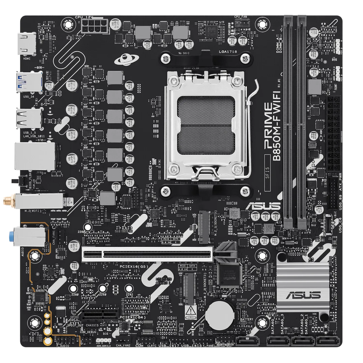 مادربرد ASUS Prime B850M-F WIFI - تصویر گالری 2