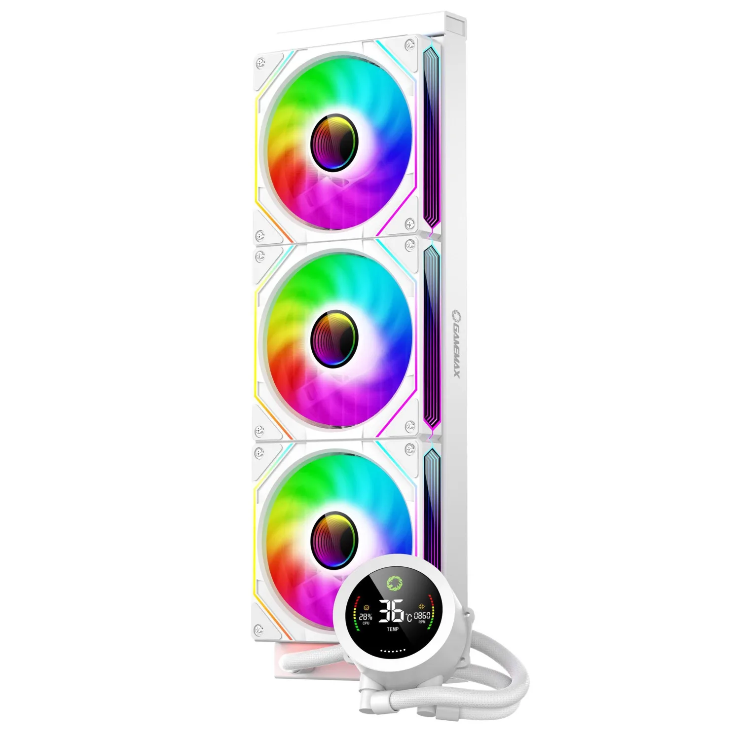 کولر پردازنده GameMax IceBurg 360 Digital - White