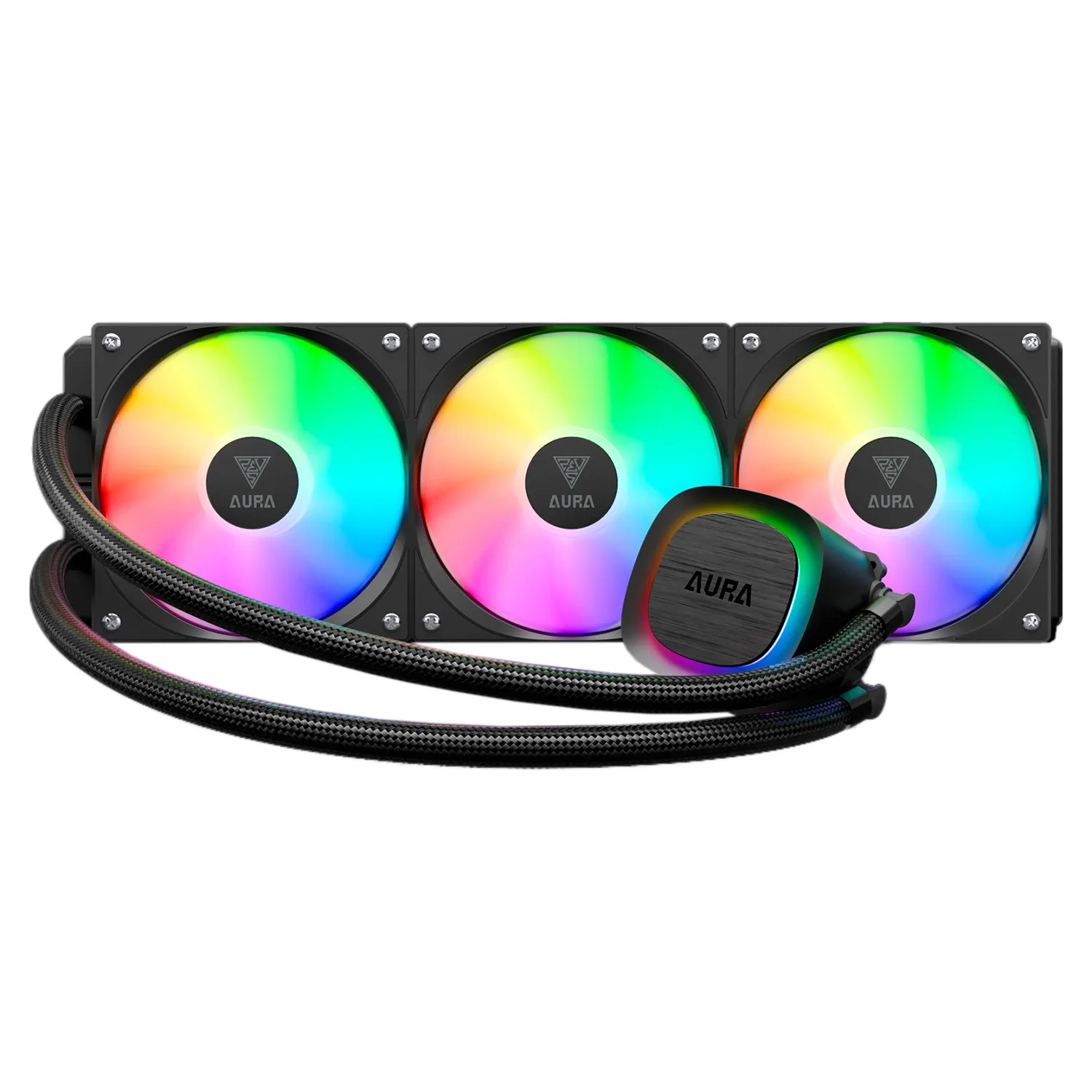 کولر پردازنده Gamdias Aura GL360 V2 - Black - تصویر گالری 3