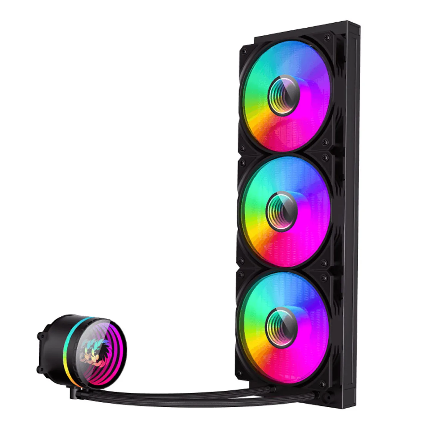 کولر پردازنده GameMax IceBurg 360 Infinity - Black - تصویر گالری 4