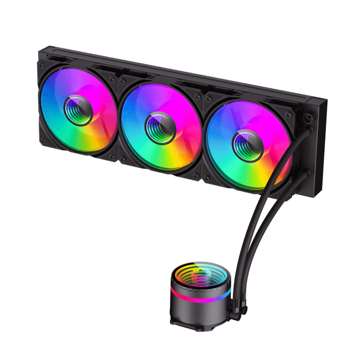کولر پردازنده GameMax IceBurg 360 Infinity - Black - تصویر گالری 3