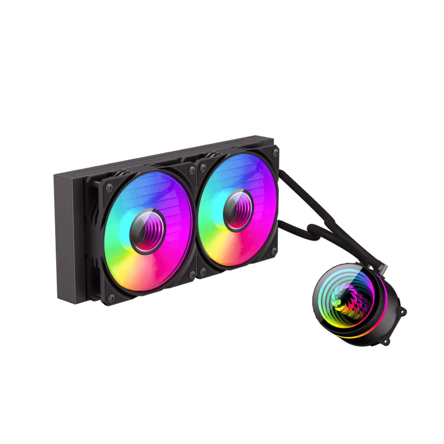کولر پردازنده GameMax IceBurg 240 Infinity - Black
