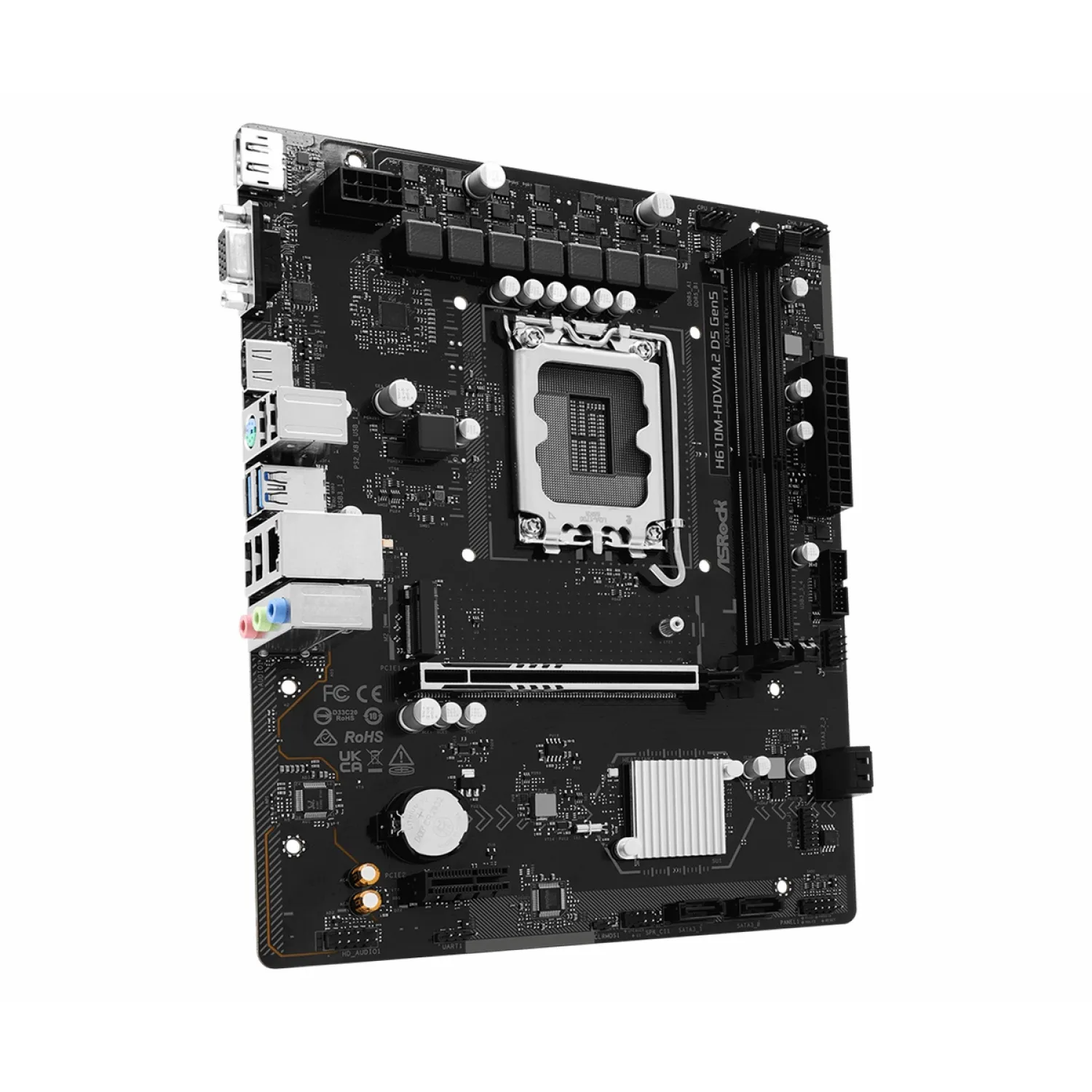 مادربرد ASRock H610M-HDV/M.2 Gen5 - تصویر گالری 4