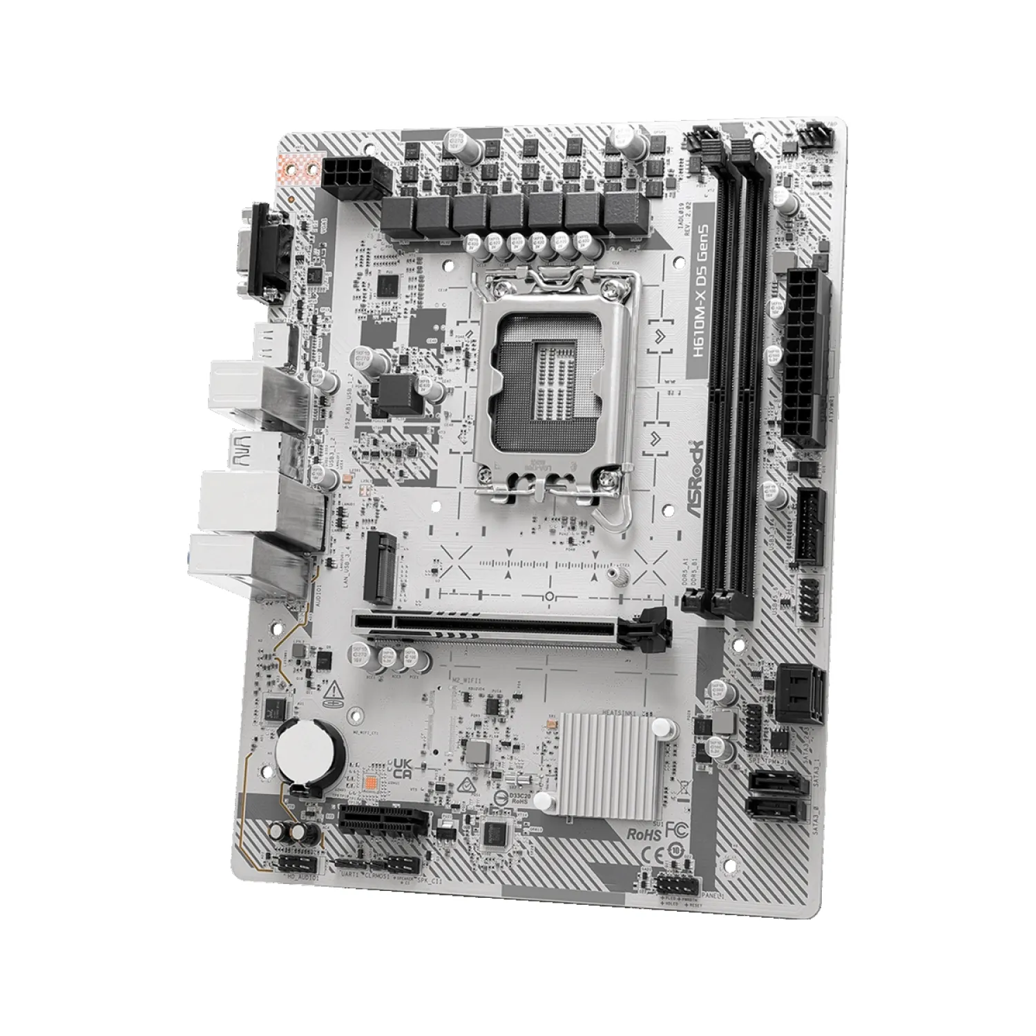 مادربرد ASRock H610M-X Gen5 - تصویر گالری 4