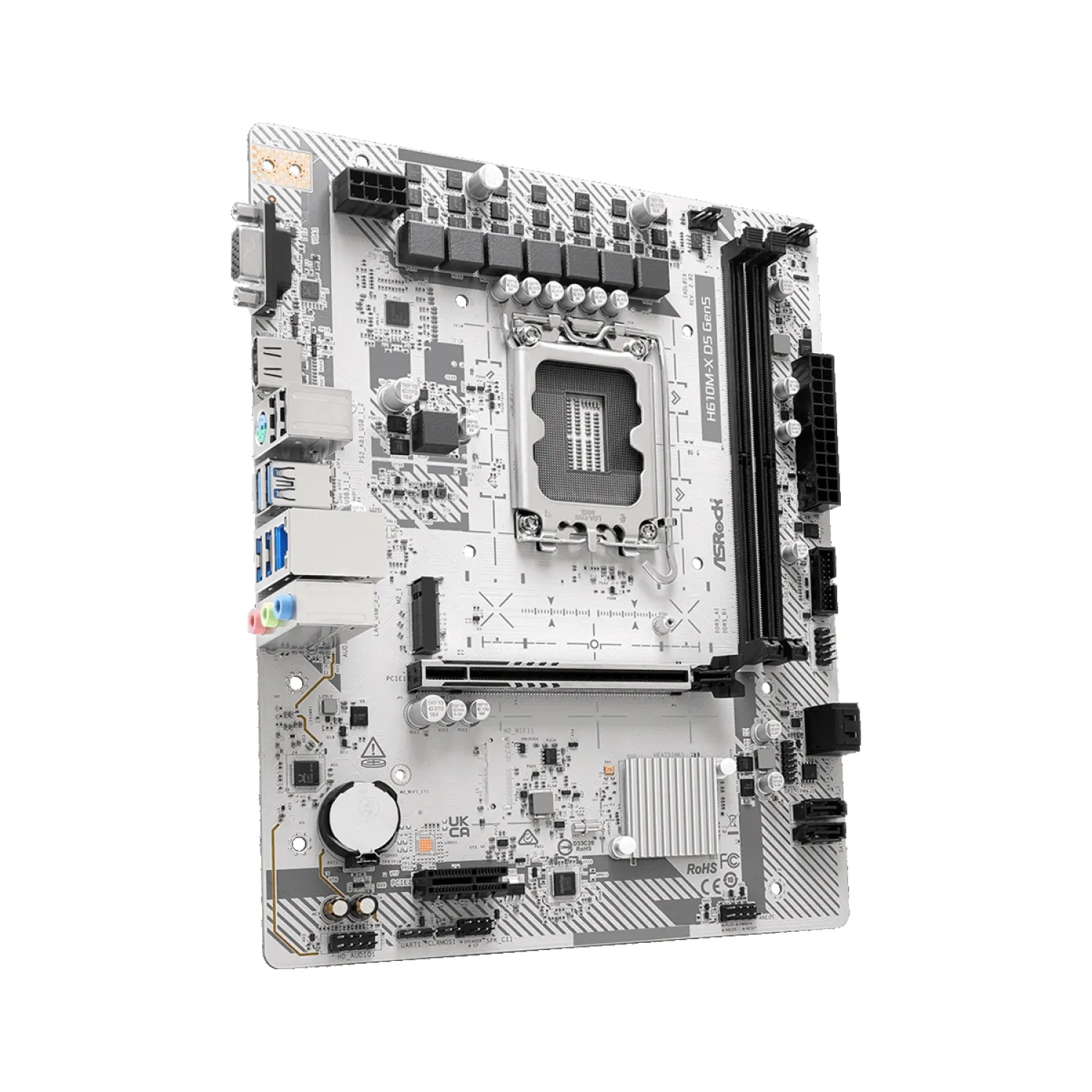مادربرد ASRock H610M-X Gen5 - تصویر گالری 3