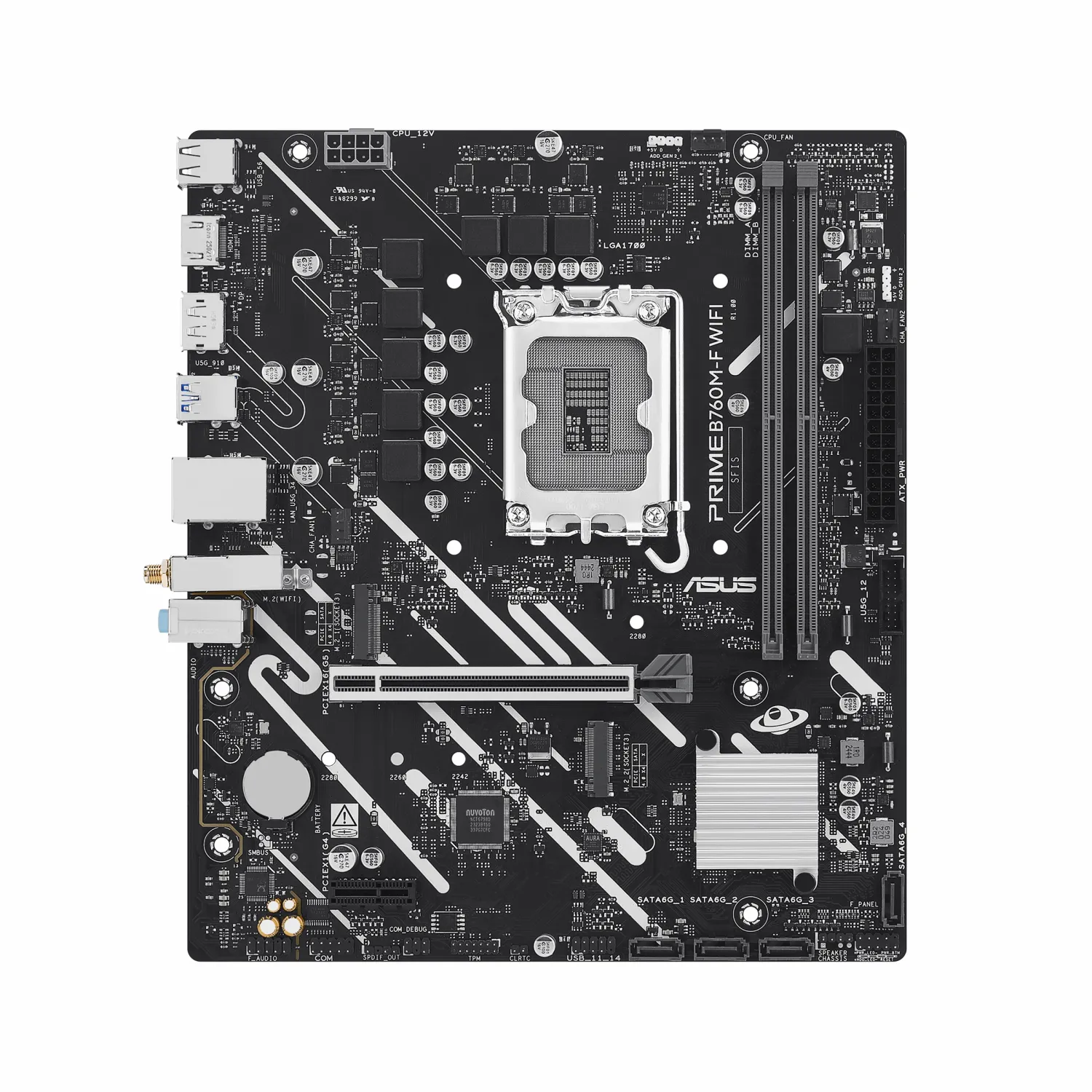 مادربرد ASUS Prime B760M-F WIFI - تصویر گالری 2