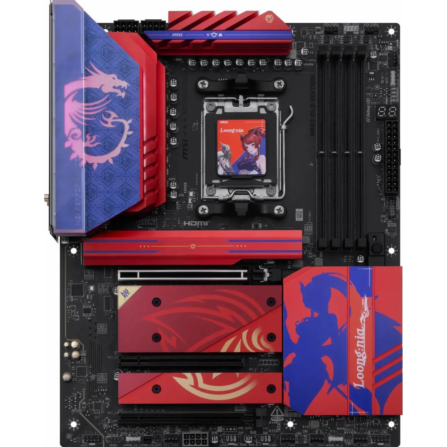 مادربرد MSI B850 MLG Edition - تصویر گالری 2