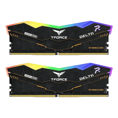 RAM Team Group T-Force DELTA 16G DUAL Gaming PC RGB D5-6000 CL38 مشکی