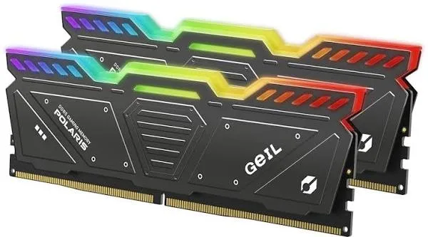 RAM GEIL Polaris 32G DUAL 6000 PC CL38 D5 مشکی - تصویر گالری 4