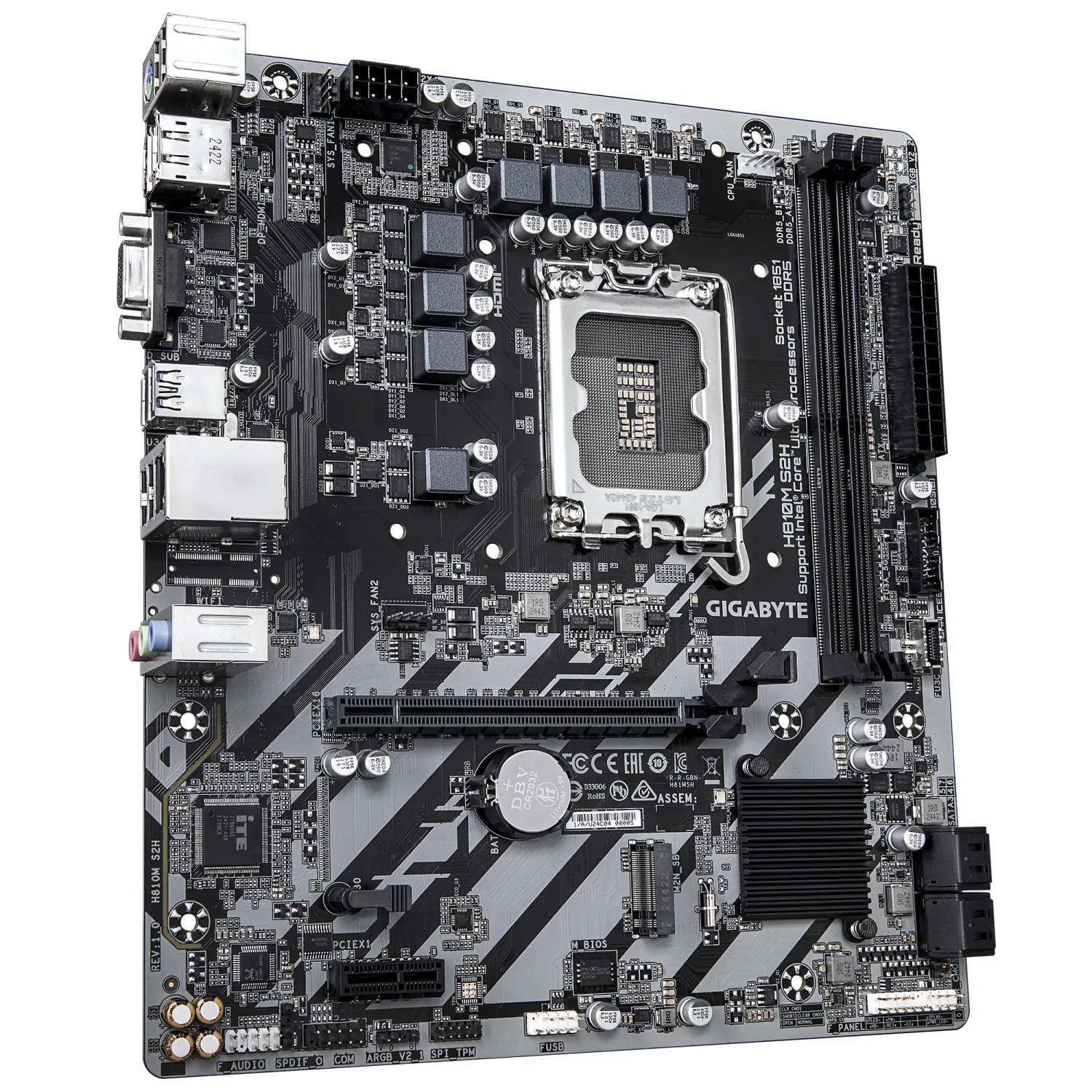مادربرد GIGABYTE H810M S2H - تصویر گالری 2