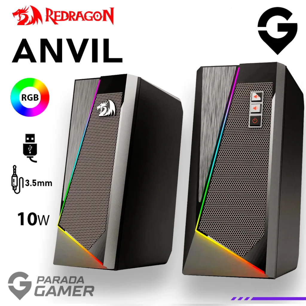 اسپیکر گیمینگ ردراگون مدل REDRAGON Anvil GS520 - تصویر گالری 1