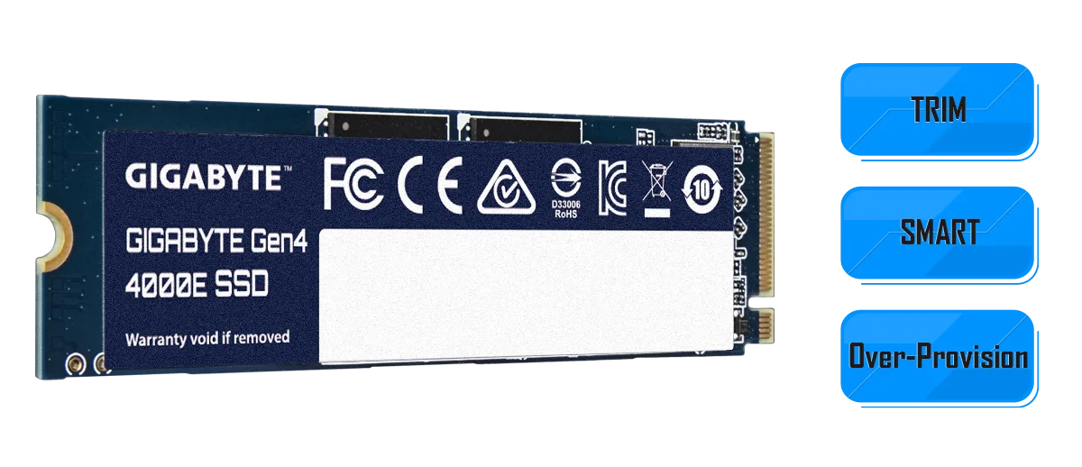 SSD Gigabyte Gen4 M.2 4000E 1TB گیگابایت - تصویر گالری 2