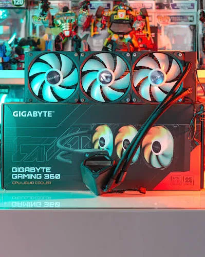 LIQUID FAN CPU GIGABYTE GAMING 360 BLACK ARGB - تصویر گالری 4