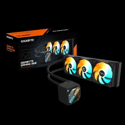 LIQUID FAN CPU GIGABYTE GAMING 360 BLACK ARGB - تصویر گالری 3
