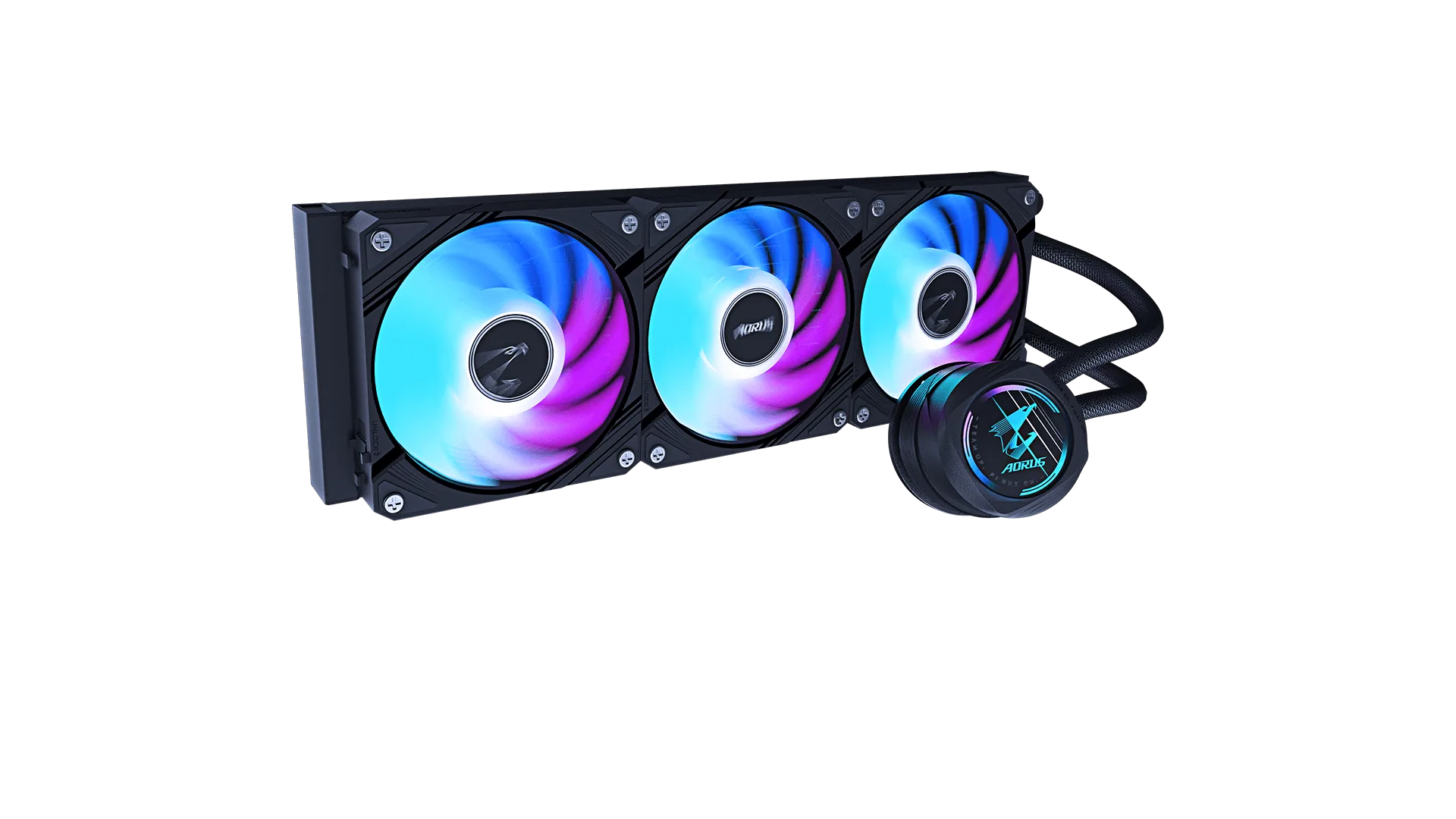LIQUID FAN CPU  GIGABYTE AORUS WATERFORCE II 360  BLACK - تصویر گالری 2