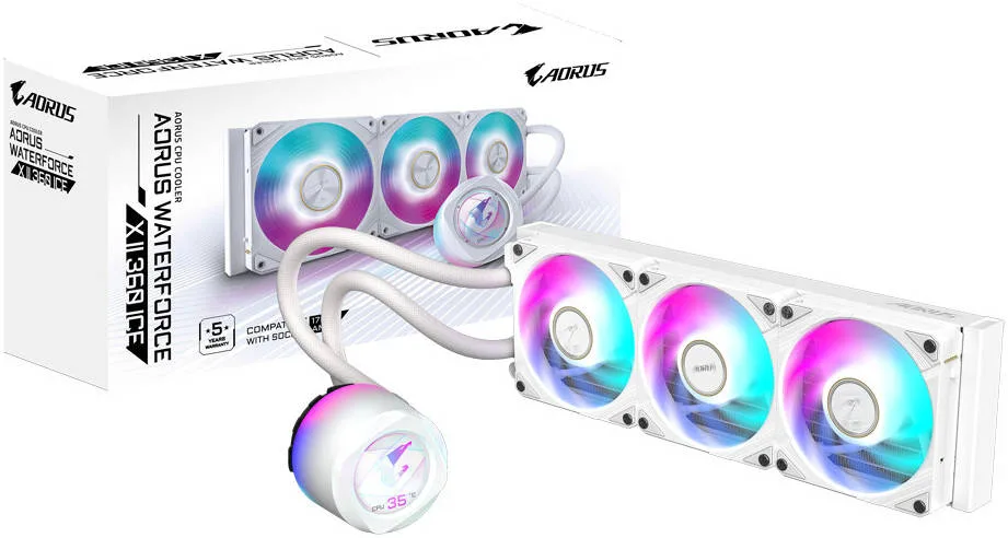 LIQUID FAN CPU GIGABYTE AORUS WATERFORCE X II 360 ICE