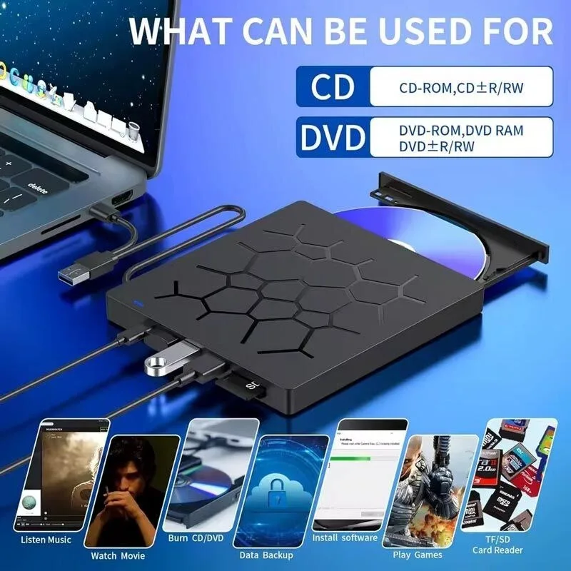 dvd rw external Axtrom دایور نوری اکسترنال - تصویر گالری 1
