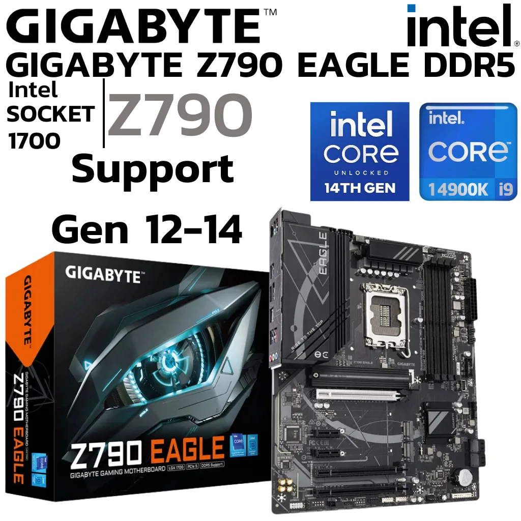 MB GIGABYTE Z790 EAGLE DDR5 - تصویر گالری 3