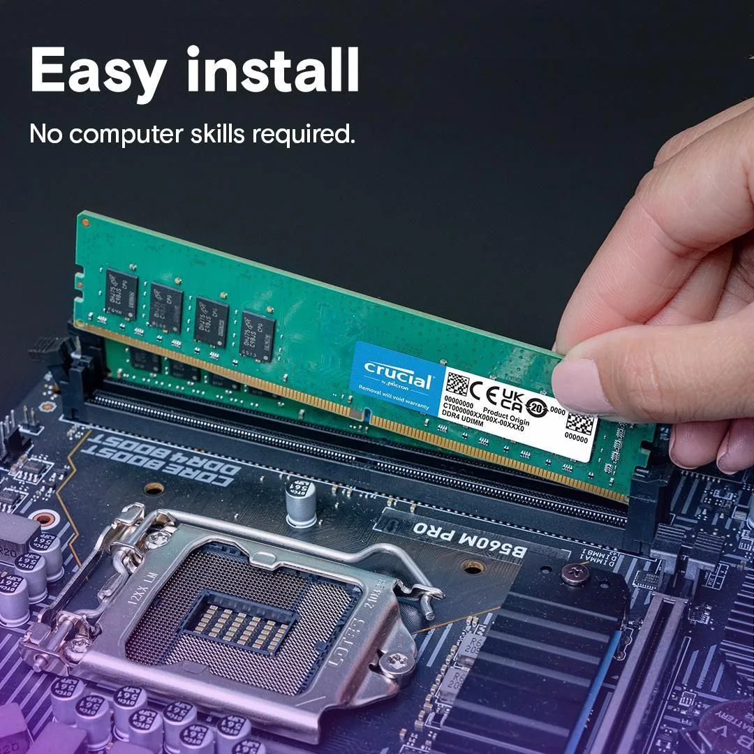 RAM Crucial 16G 3200 PC DDR4  PC - تصویر گالری 4