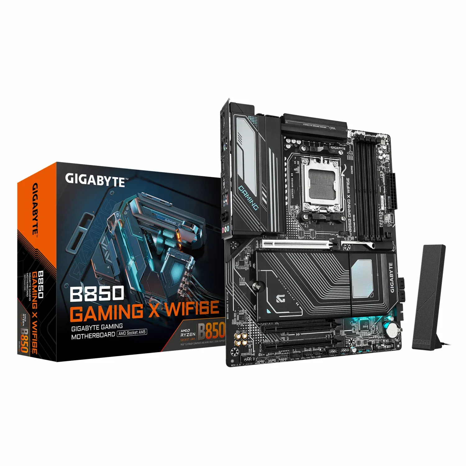 مادربرد گیگابایت مدل B850 GAMING X WIFI6E (Rev. 1.x)