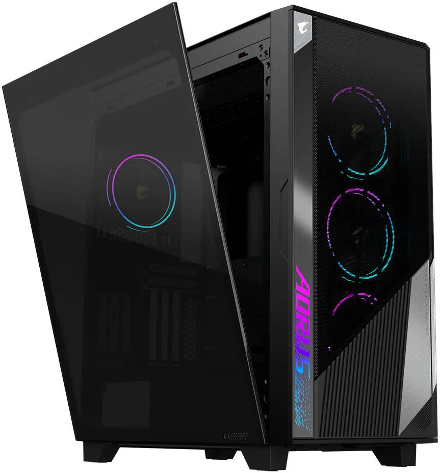 CASE GIGABYTE AORUS C300 GLASS GB-AC300G - تصویر گالری 4