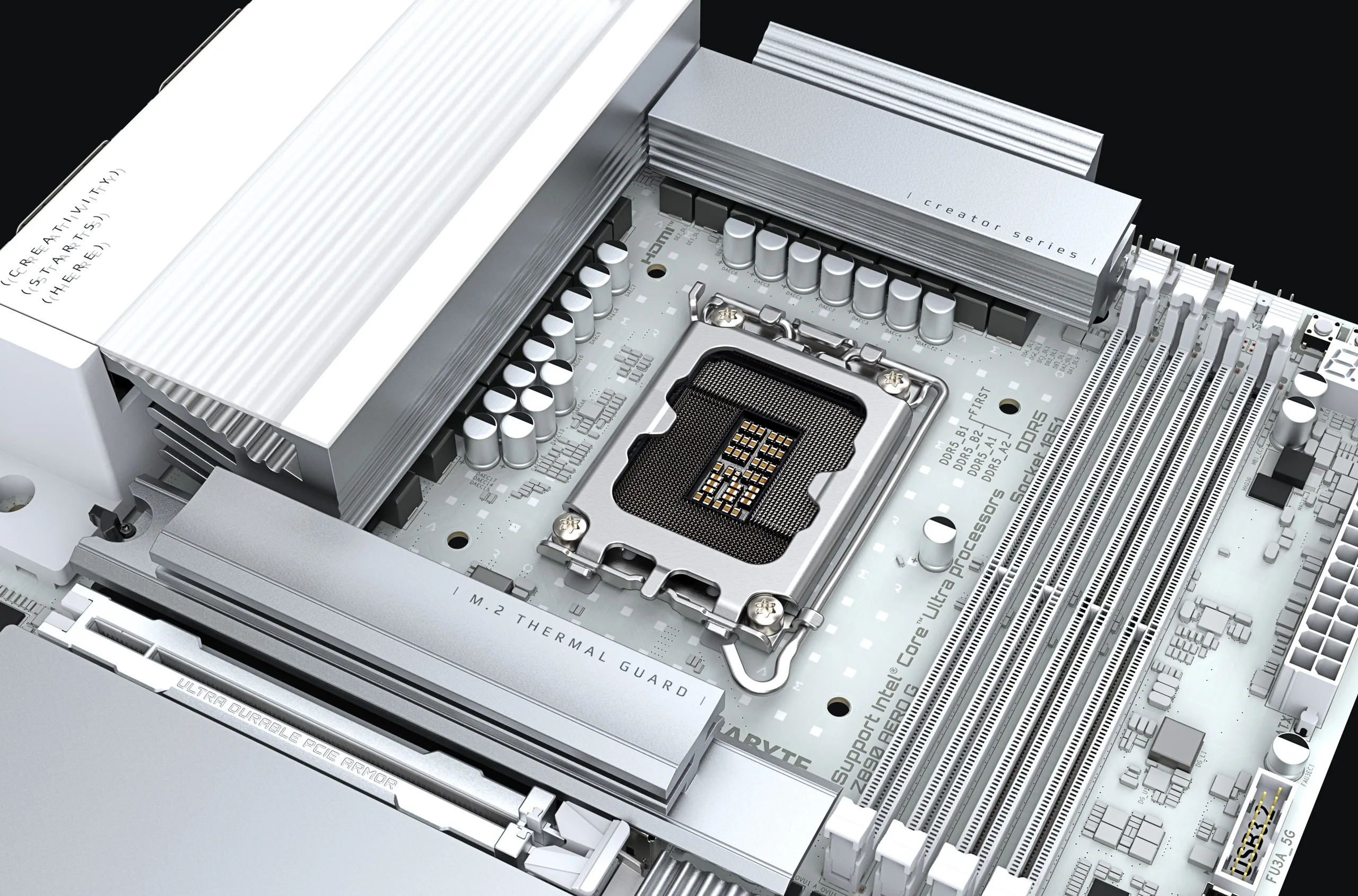 MB GIGABYTE Z890 AERO G DDR5 - تصویر گالری 3