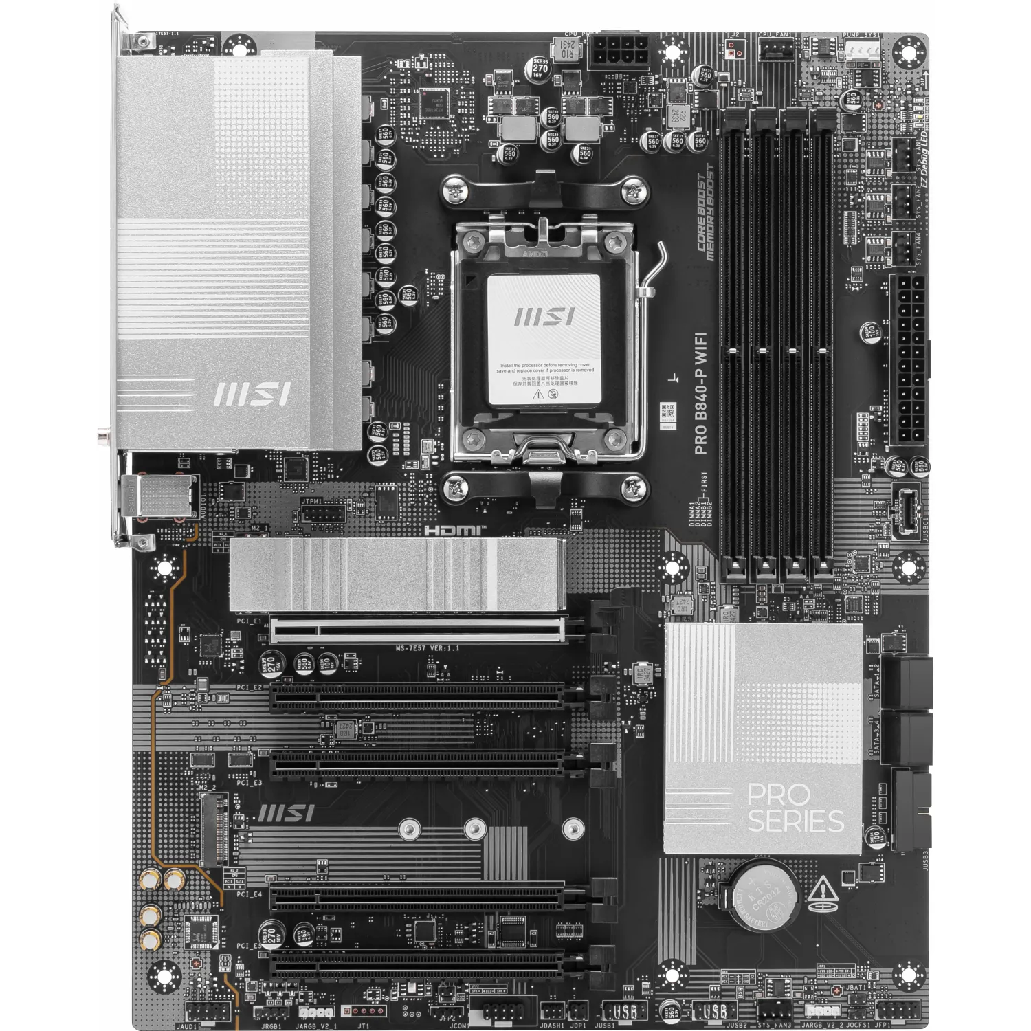 مادربرد MSI PRO B840-P WIFI - تصویر گالری 2