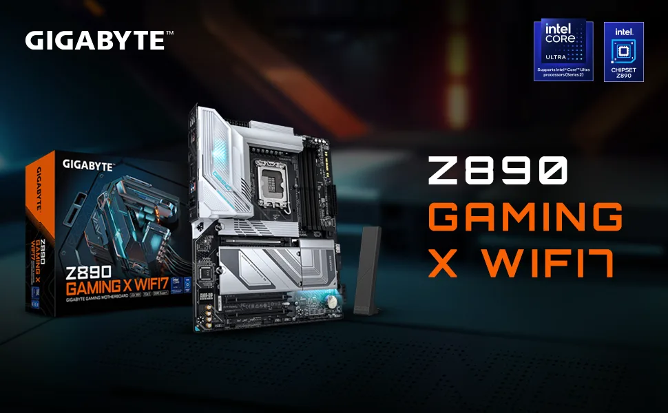 MB GIGABYTE Z890 GAMING X WIFI7 DDR5 - تصویر گالری 1