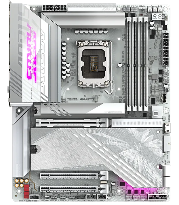 MB GIGABYTE Z890 AORUS ELITE X ICE DDR5 - تصویر گالری 2