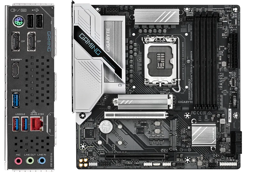 MB GIGABYTE Z890M GAMING X - تصویر گالری 4