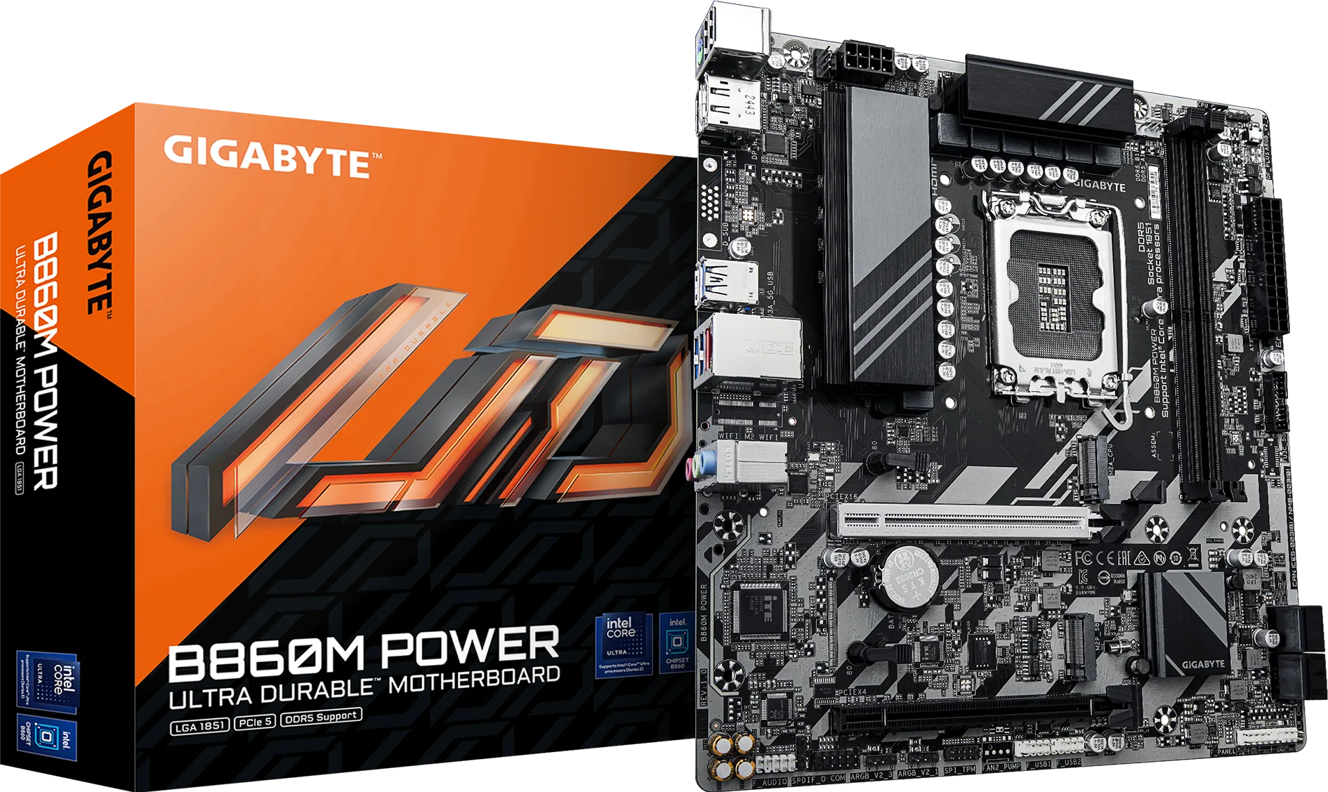 MB GIGABYTE B860M POWER DDR5 - تصویر گالری 1