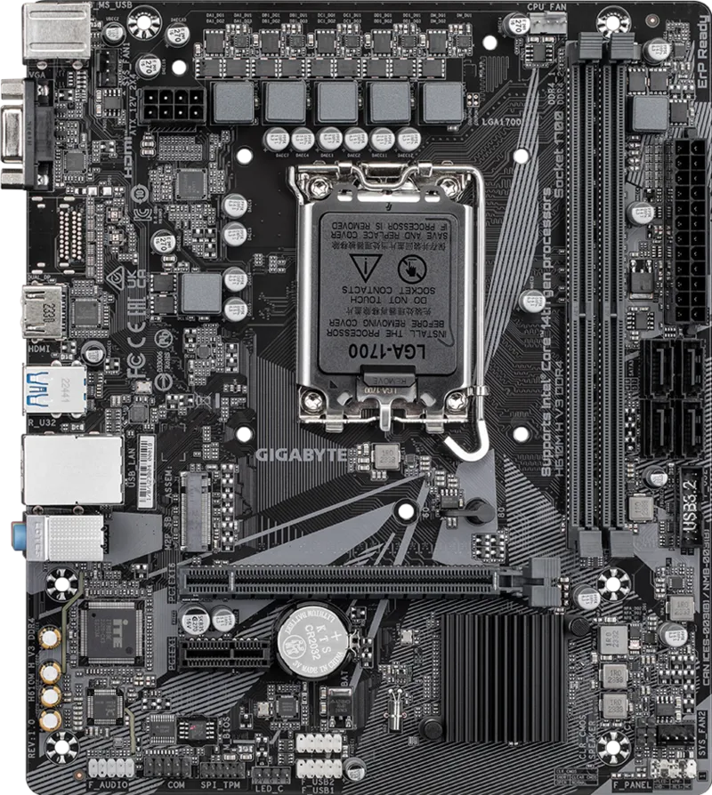 MB GIGABYTE H610 MH V3 DDR4 LGA1700 - تصویر گالری 1