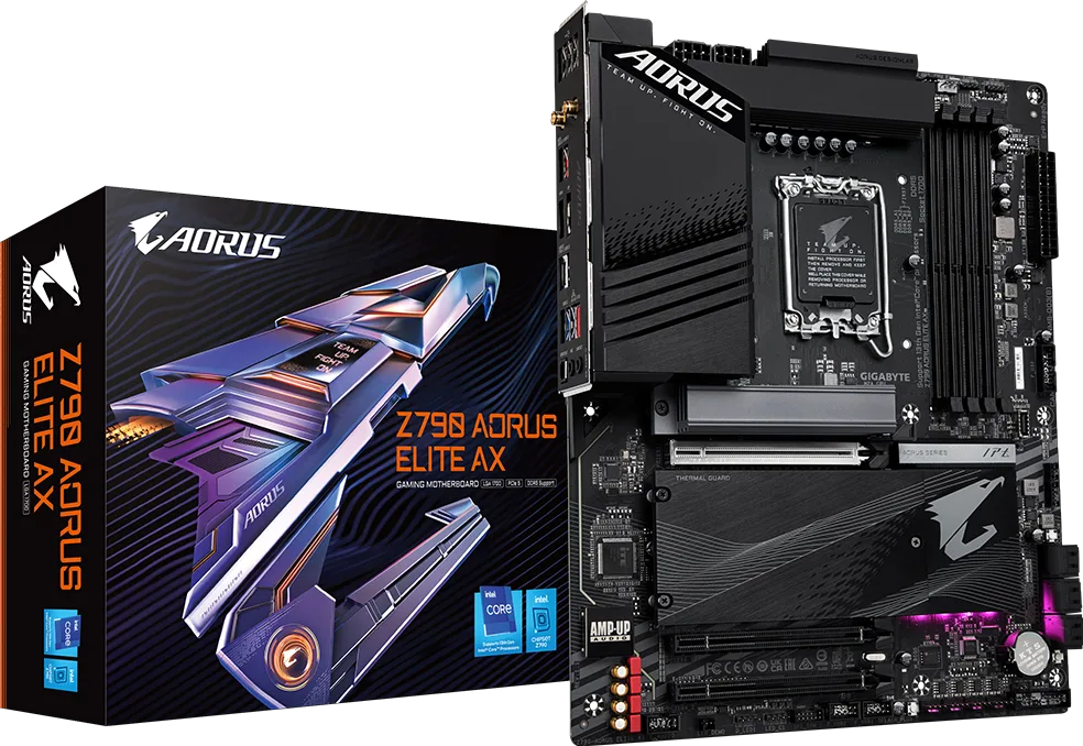 MB GIGABYTE Z790 AORUS ELITE  AX DDR5 - تصویر گالری 3