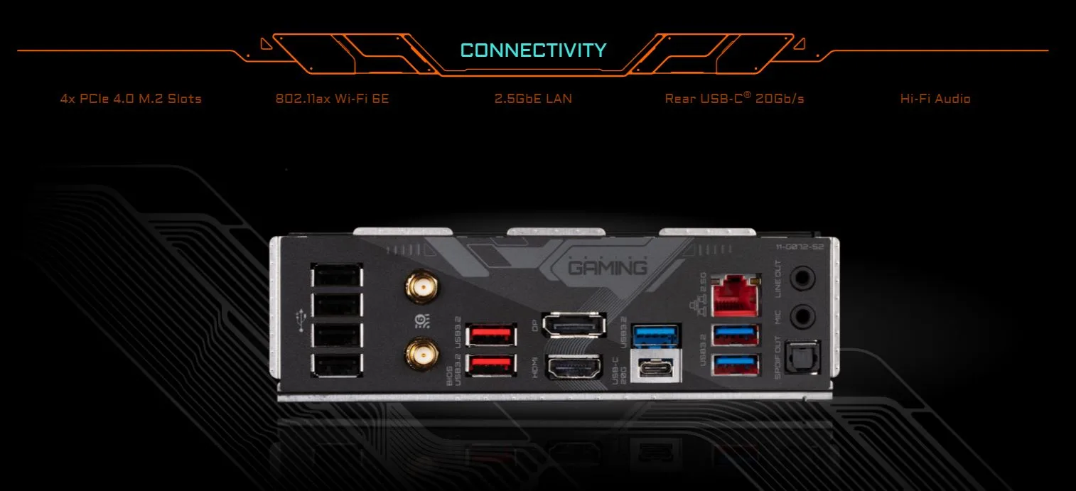 MB GIGABYTE Z790 GAMING X AX DDR5 - تصویر گالری 2