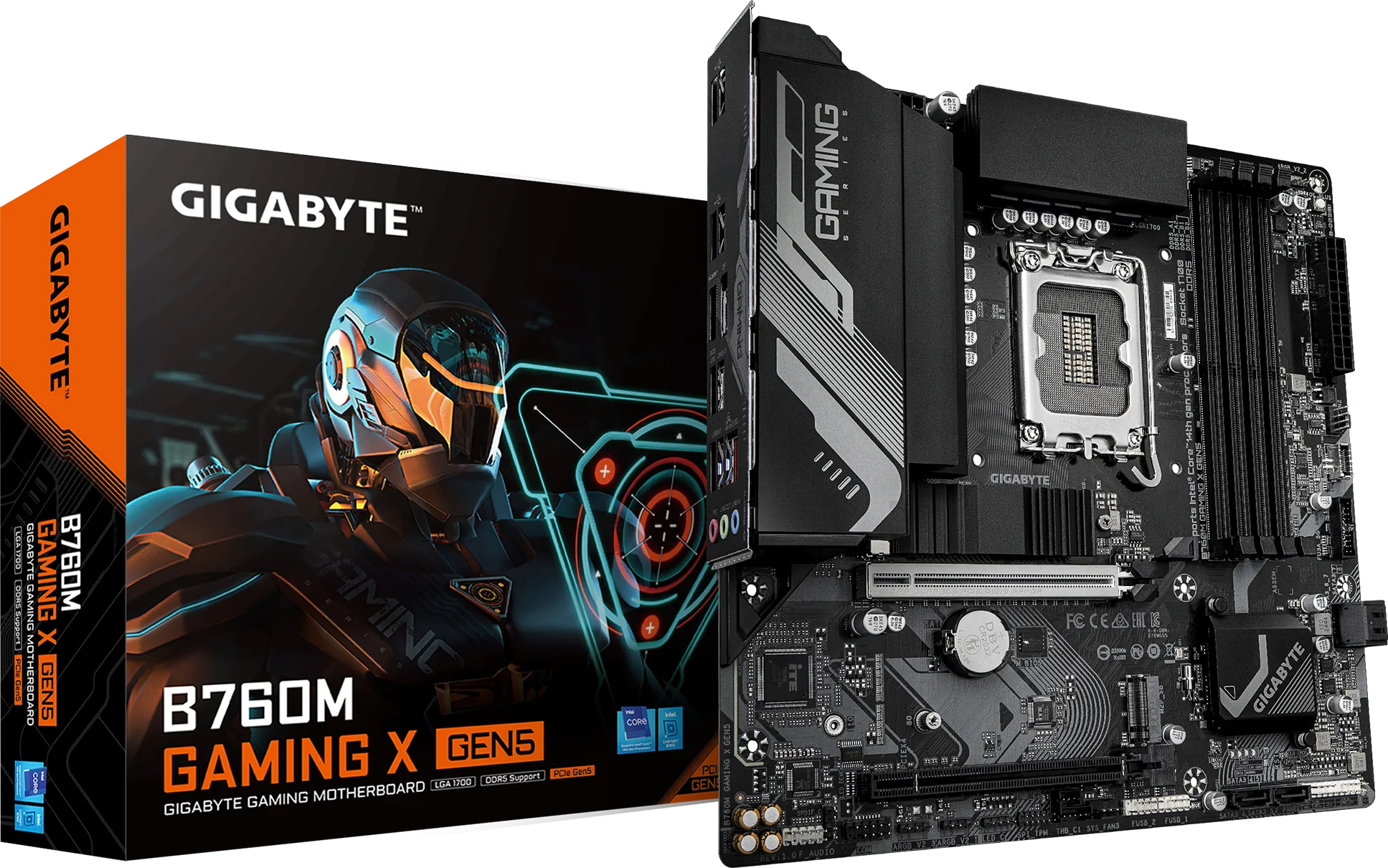 MB GIGABYTE B760M GAMING X GEN5 DDR5 - تصویر گالری 4