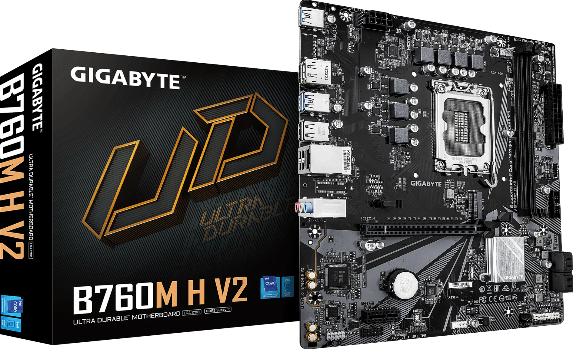MB GIGABYTE B760 MH V2 DDR5 - تصویر گالری 3
