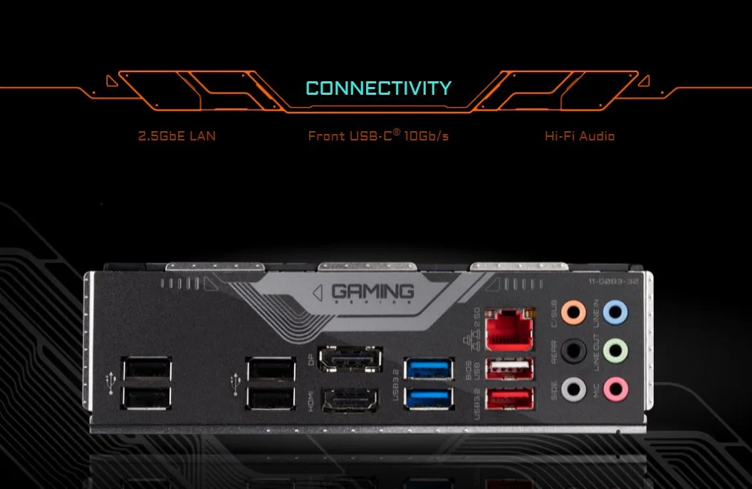 MB GIGABYTE B760 GAMING X DDR4 - تصویر گالری 1
