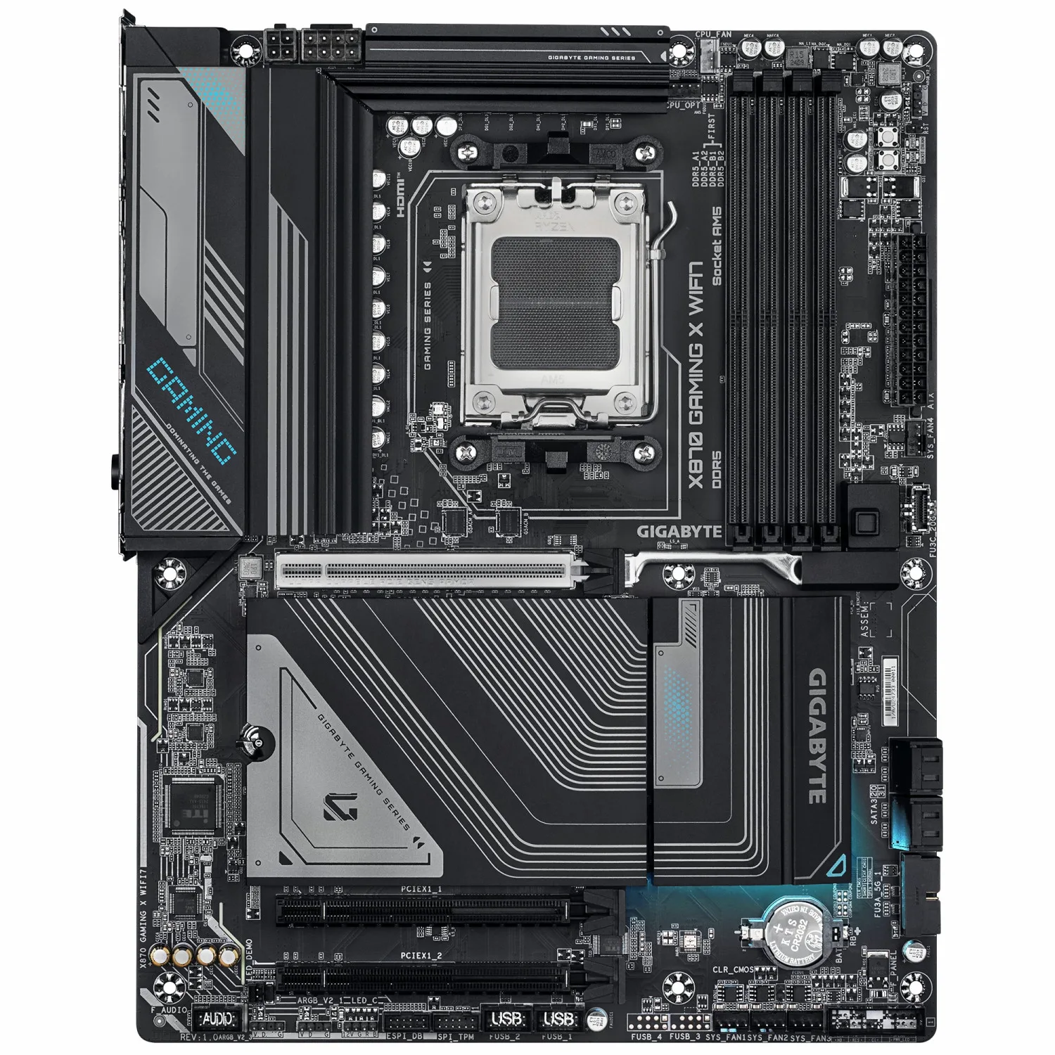 مادربرد GIGABYTE X870 GAMING X WIFI7 - تصویر گالری 2