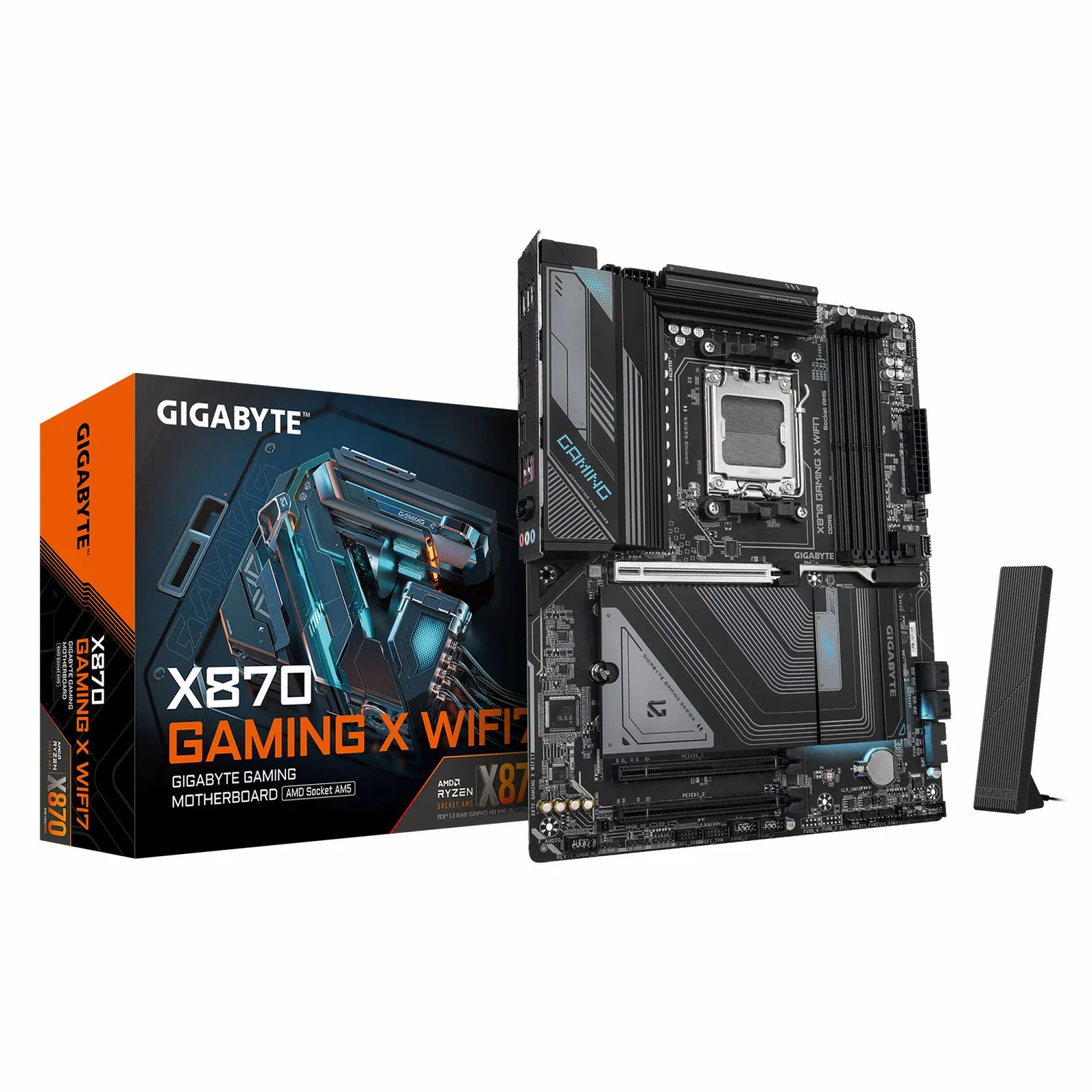 مادربرد گیگابایت مدل X870 GAMING X WIFI7 DDR5 (Rev. 1.x)