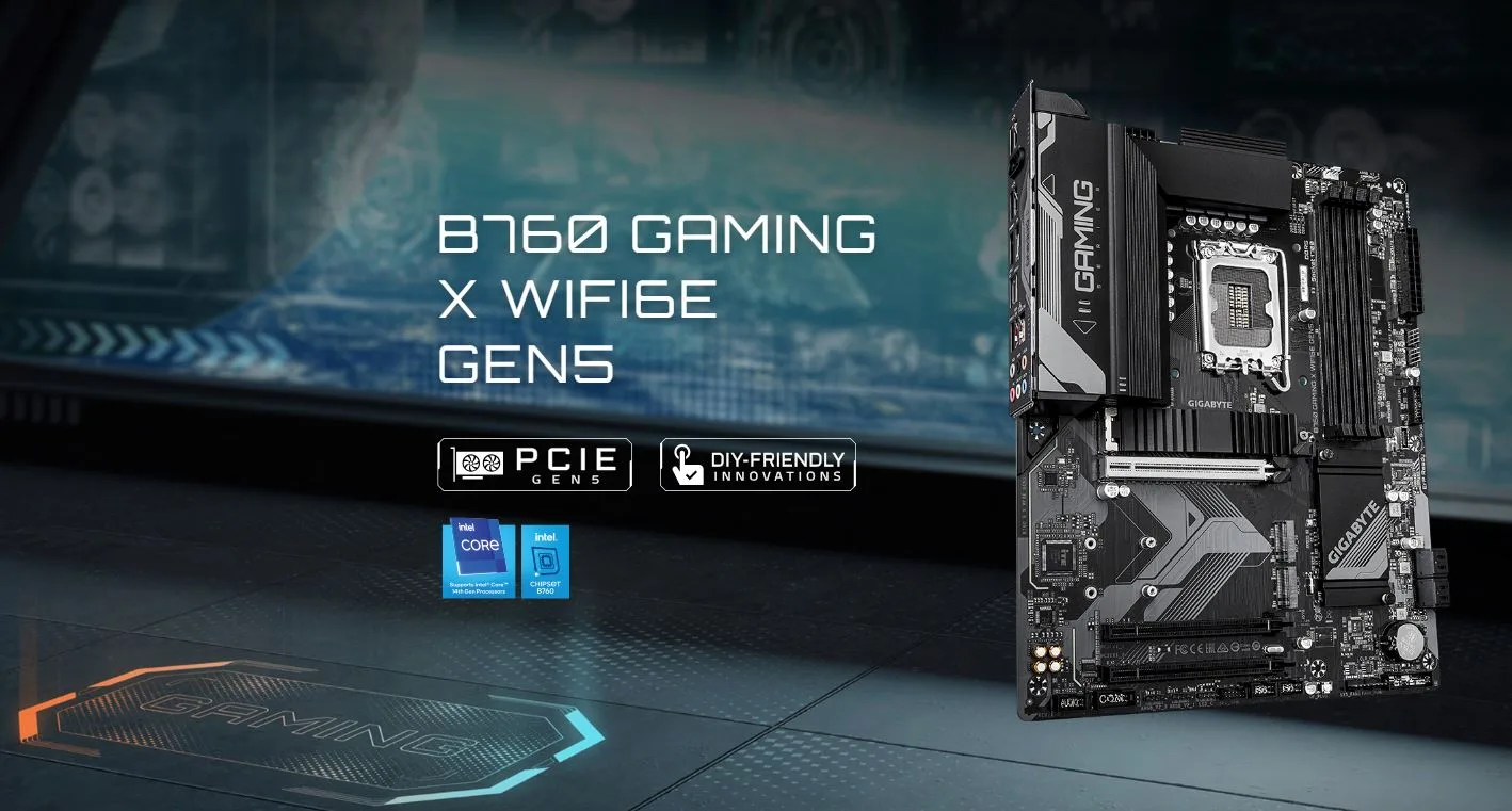 MB GIGABYTE B760 GAMING X WIFI6E GEN5 DDR5 - تصویر گالری 3