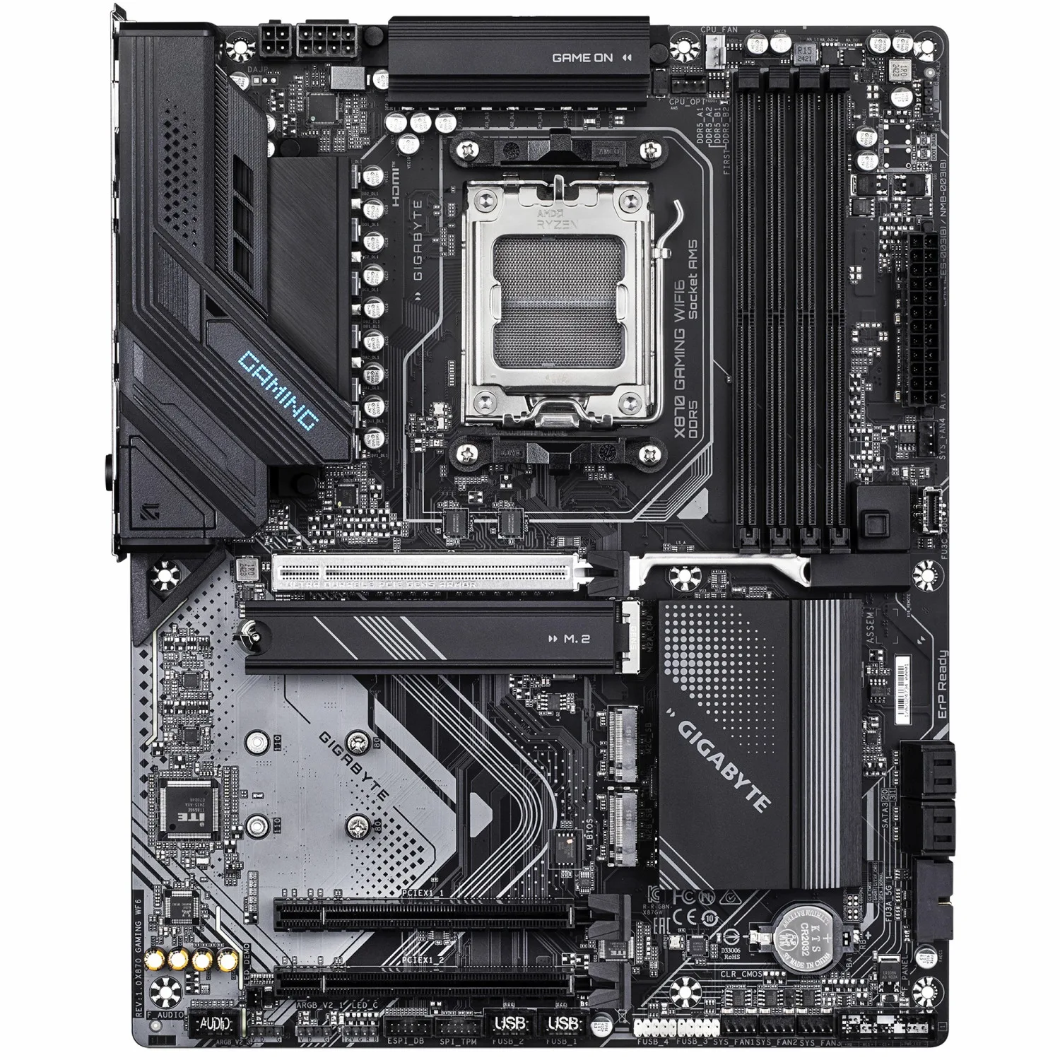 مادربرد GIGABYTE X870 GAMING WIFI6 - تصویر گالری 2