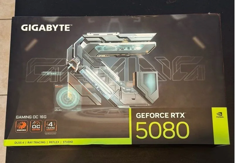 کارت گرافیک GIGABYTE RTX 5080 Gaming 16G - تصویر گالری 4