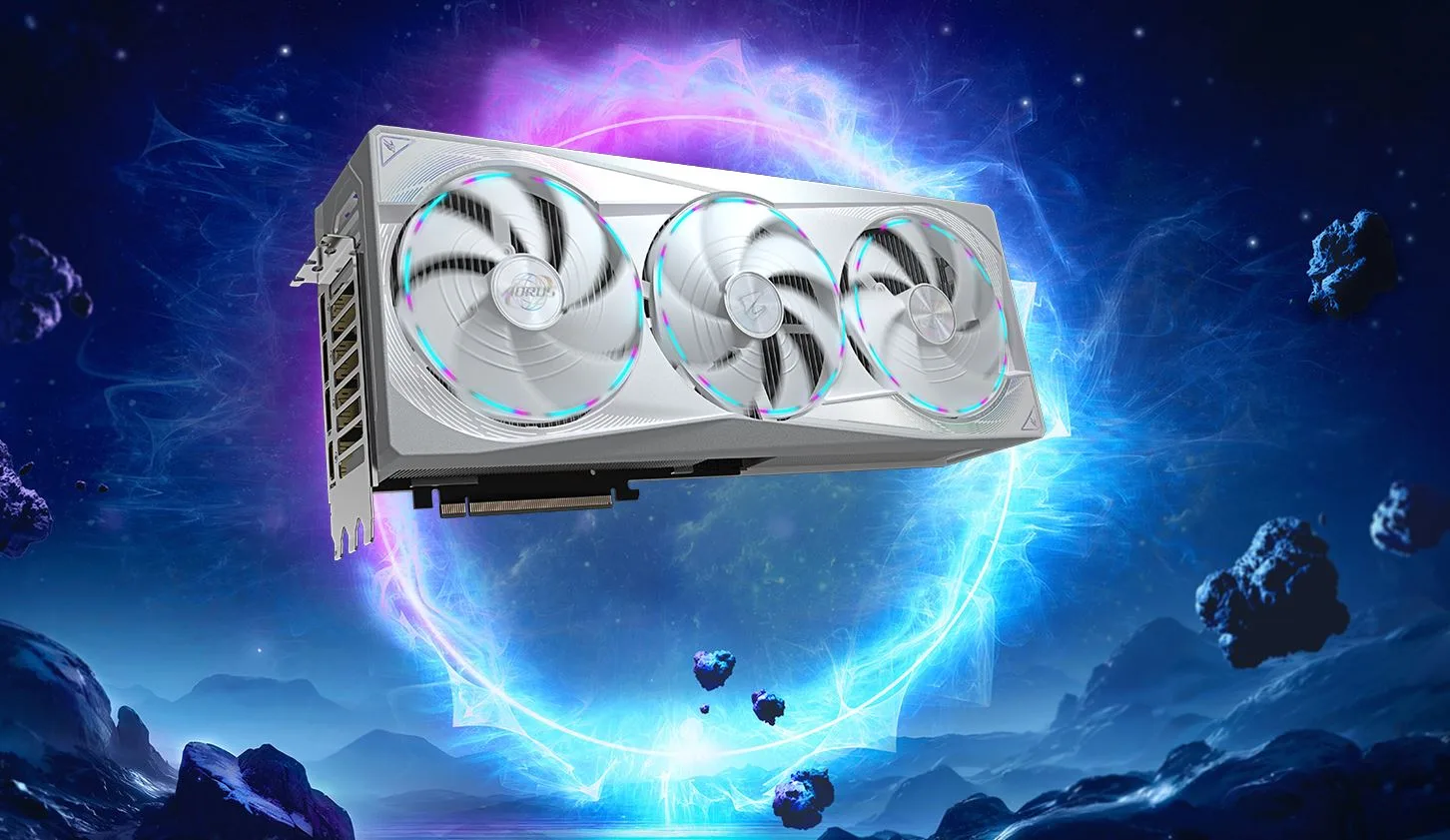 VGA GIGABYTE RTX 5080 AORUS MASTER ICE 16G GDDR7 - تصویر گالری 1