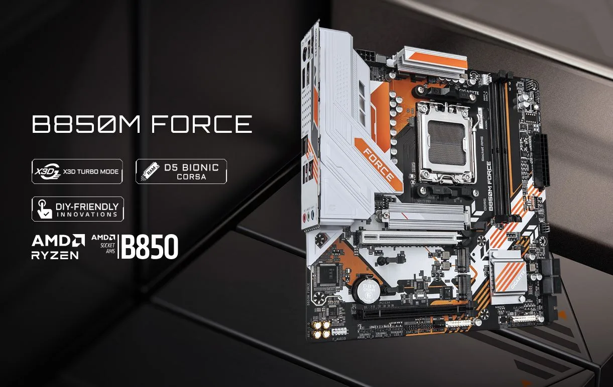 MB GIGABYTE B850M FORCE DDR5 - تصویر گالری 2