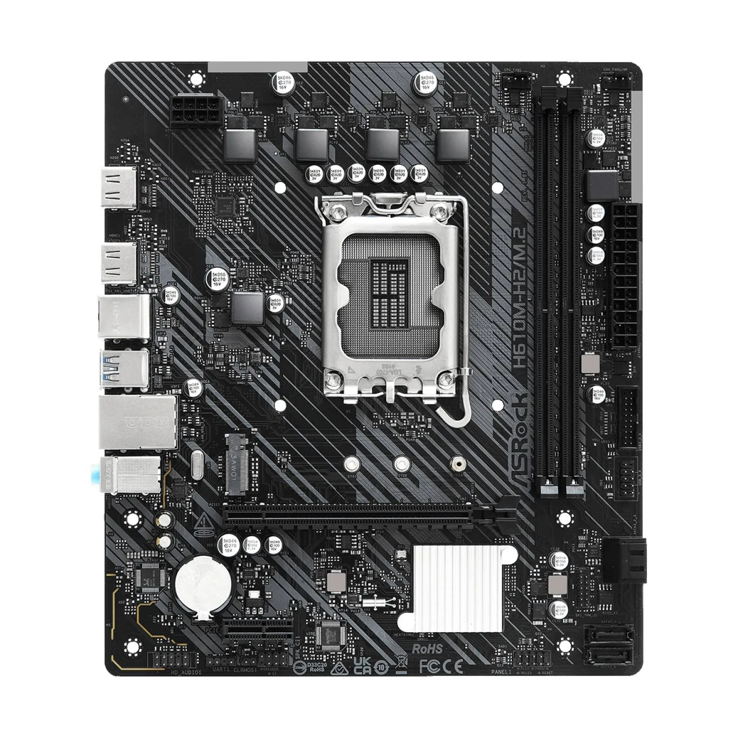 مادربرد ASRock H610M-H2/M.2 D4 - تصویر گالری 2