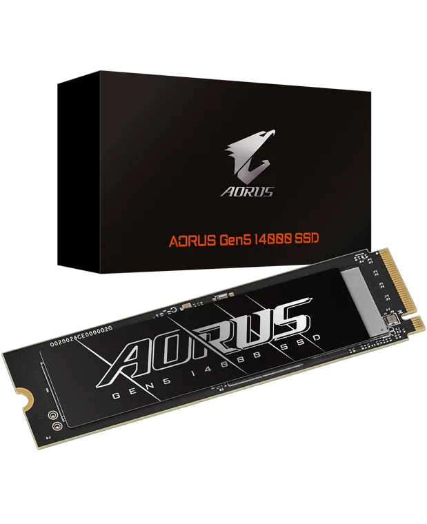SSD Gigabyte AORUS 2TB M.2 Gen5 14000 NVMe