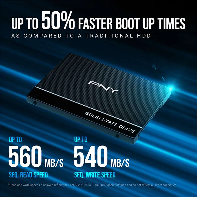 SSD PNY CS900 Series SATA III Solid State 500GB - تصویر گالری 6