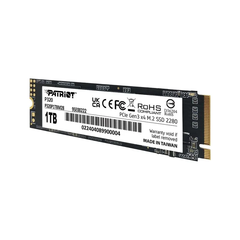 SSD Patriot P300 M.2 2280 NVMe PCIe 1TB - تصویر گالری 1