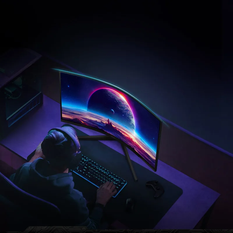 MONITOR SAMSUNG LS27CG552 G5 Odyssey Gaming Curved - تصویر گالری 14