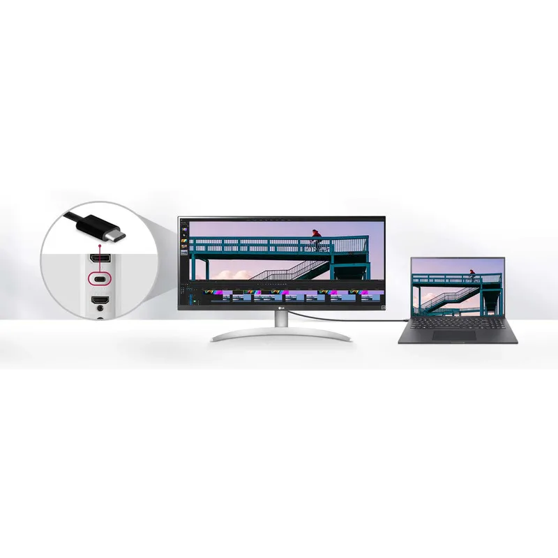 LG 29WQ600-W UltraWide FHD IPS Monito - تصویر گالری 7